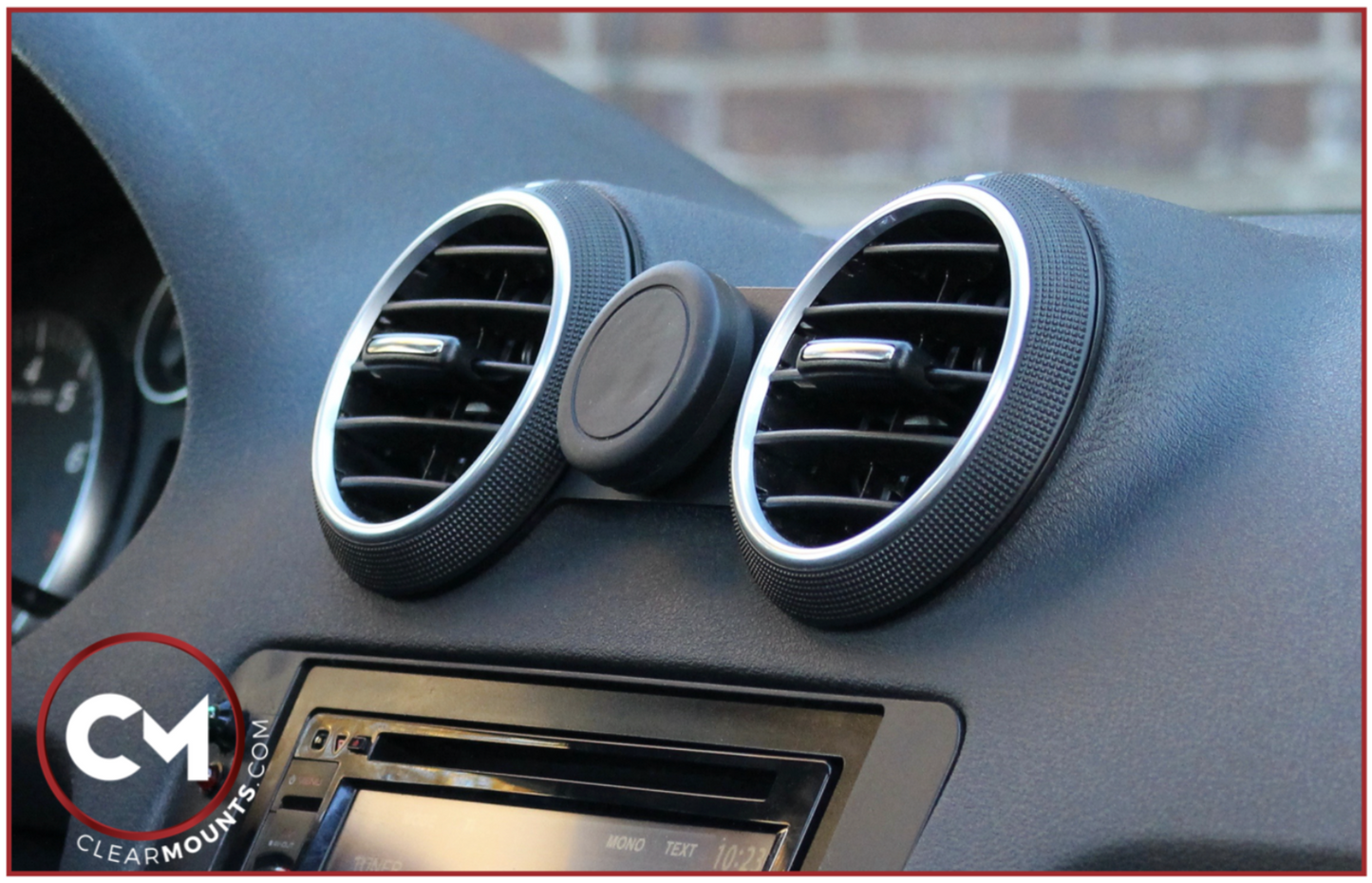 Clearmounts Bracket + Low-Profile Magnetic Holder