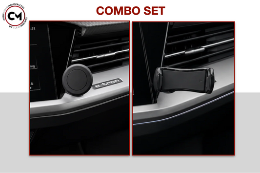 Clearmounts Adhesive Mount + Swivel Magnetic Holder (Non-MagSafe) + Swivel Cradle Holder COMBO SET