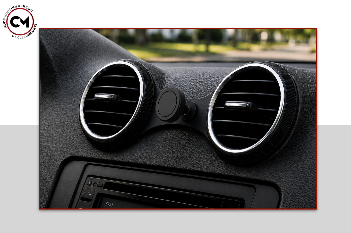 Clearmounts Bracket + Swivel Magnetic Holder (Non-MagSafe Compatible)
