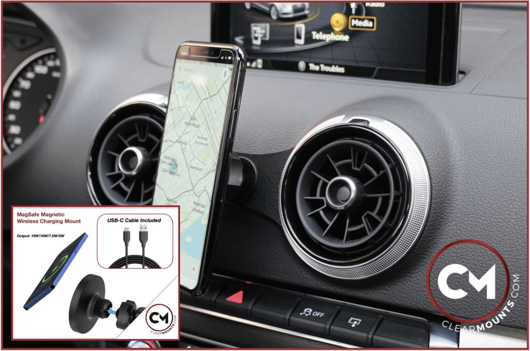 Audi A3 8V Wireless Charger 2013-2020 